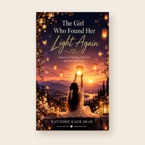 The Girl Who Found Her Light Again by Ratinder Kaur Brar, paperback cover